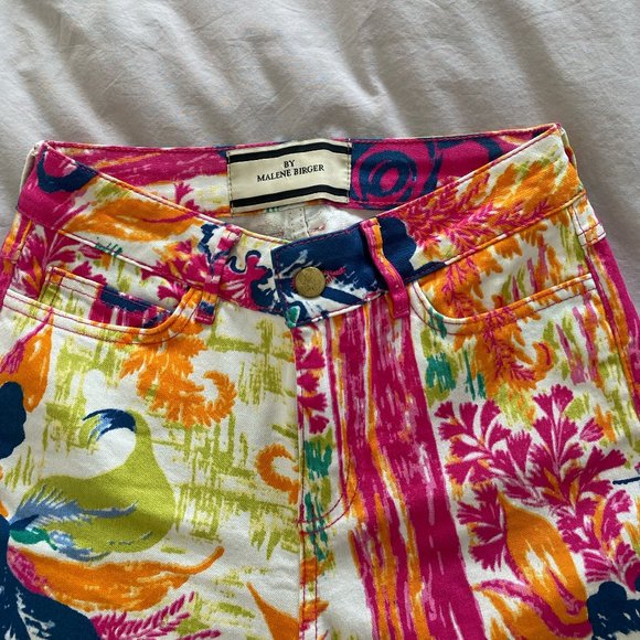 By Malene Birger - vintage pattern jeans (Rare) REDUCED PRICE - Picture 2 of 3